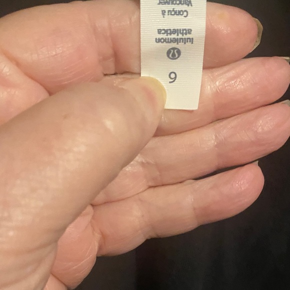 lululemon athletica Elegant Black top - Picture 6 of 6